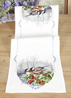 Løber Vinterfugle på kvist - Vervaco