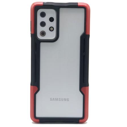 Støtdempende deksel - Samsung Galaxy A52 Röd