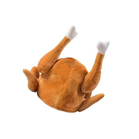 Morsom Stekt Kalkun Hatt Kylling Kreativ for Fest Jul Halloween