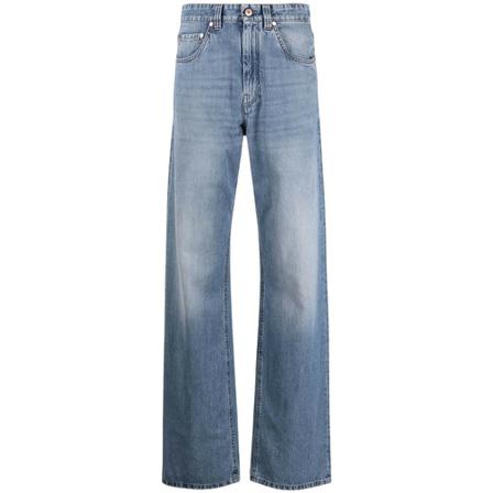 Brunello Cucinelli Wide Jeans Blå, Dame