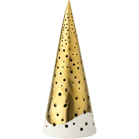 Kähler Nobili fyrfadsstage guld, 25,5 cm | KitchenOne