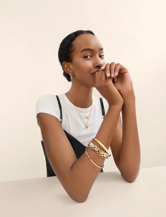 Coach Accessories Coach Signature Bangle Bracelet Boxed Set - Gold - ONE SIZE