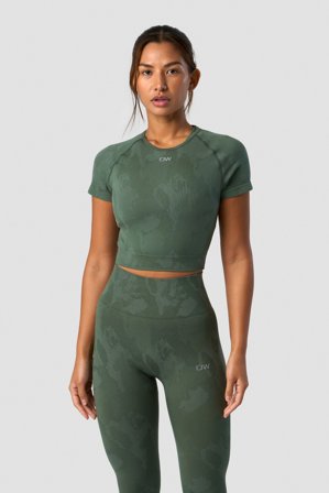 Camo Seamless T-shirt Green