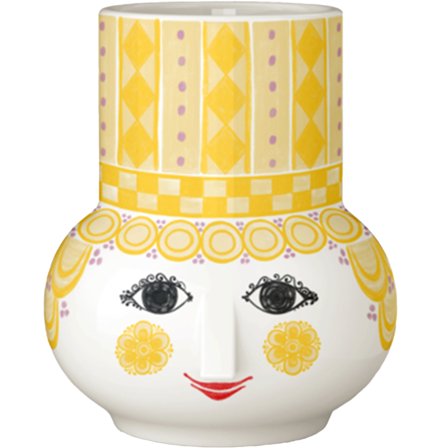 Bjørn Wiinblad Olga Lysestage 9 cm, gul - Lysegul | KitchenOne