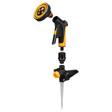 Fiskars Comfort 1070830 Sprinkler sats, 4 delar, Bevattning