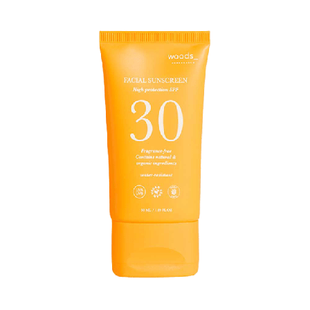 Woods Copenhagen Sun Face SPF 30 Solskydd & solvård Unisex 50 ML