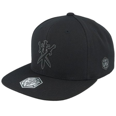 Critiql Hit - Svart snapback Keps - Swords Crossed Black Snapback @ Hatstore