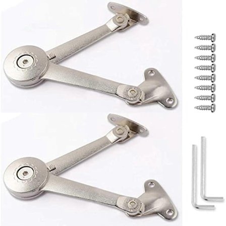 Justerbar Støttehengsel Løfter, Sinklegering Loksstøttehengsel, Loksstøttehengsel, Skapdør, Treoppbevaringsboks - Perfekt