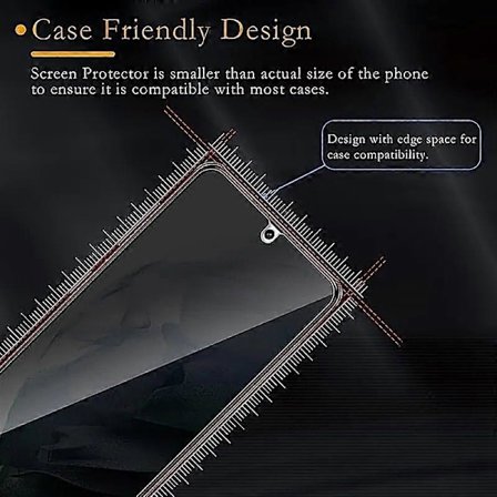 Privatlivsbeskyttelse Hærdet Glas Samsung Galaxy S23 Plus Skærmbeskytter Anti-Spion Fingeraftryksoplåsning