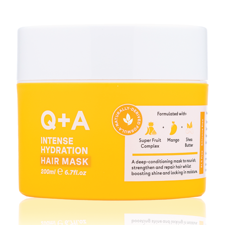 Q+A Intense Hydration Hair Mask, 200 ml