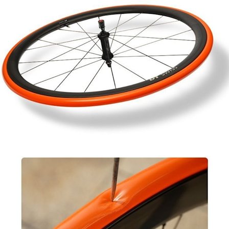 Kevyt 700C maantiepyörän sisäkumi Presta-venttiilillä 65 mm