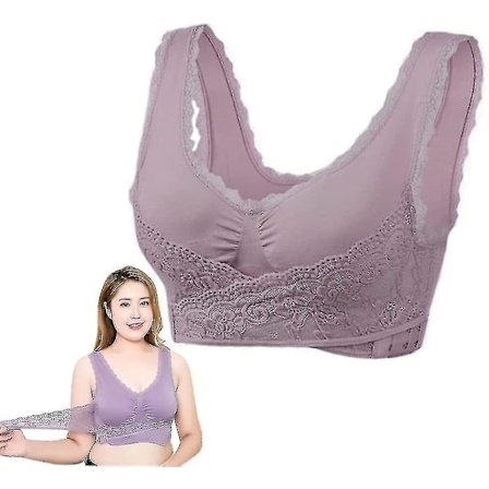 Tourmaline Shaping Wireless Silky Bra, Lymphvity Detoxification And Shaping & Powerful Lifting Bra Kompatibel Kvinnor
