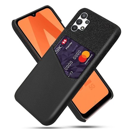 Bofink Samsung Galaxy A32 5G Card Deksel - Svart