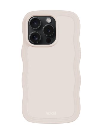 Holdit | Wavy Case Light Beige | IPHONE 15PRO MAX