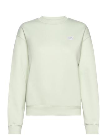 Sport Essentials Fleece Crew Sport Women Sport Clothing Sport Sweat-shirts & Hoodies Sport Sweat-shirts Green New Balance
