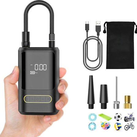 150PSI Mini Elektrisk Luftpumpe Trådløs Bærbar Luftkompressor for Bil Motorr