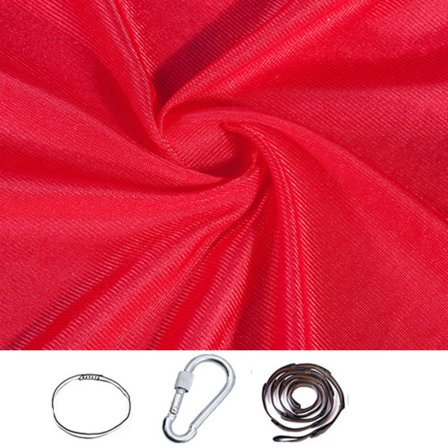 Aistikangas keinu, nylon, punainen 1X2.8m_xx