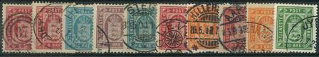 Danmark - Tjeneste - 1871-1921