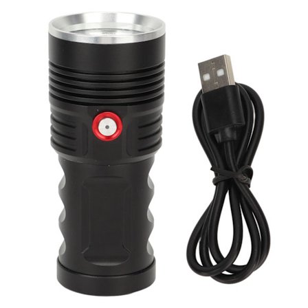 Ultra Lys Vandtæt LED Genopladelig Håndholdt Lommelygte i Aluminiumlegering til Udendørs Brug i Nødsituationer