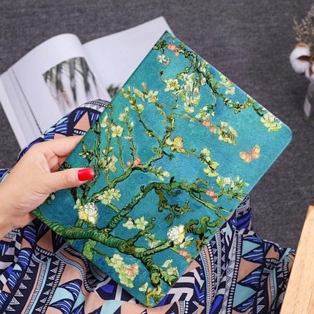 Stilig etui for iPad mini6 8.3" aprikosblomst åttende