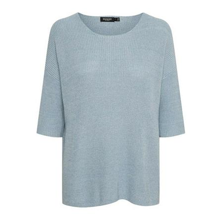Soaked in Luxury, Round-neck Knitwear Niebieski, Kobieta, Rozmiar: L