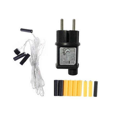 LR6 LR03 AA AAA Batteristrømforsyningsadapter Erstat 2xAA AAA Batteri til Jule LED Lys Interphone US UK EU Stik