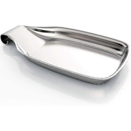 Skeholder til komfurtop, rustfrit stål, redskabsholder, vendespade, spatelorganisator, opbevaring, suppeskeholdere, køkkenværktøj NYQ