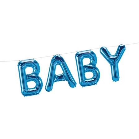Eurowrap Baby Folieballong En Storlek Blå Blue One Size