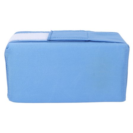 Sivuun nukkujan jalkatyyny Pehmeä sieni Irrotettava Paineen vähentäminen Nivelen kiinnitys Polvituki hihnalla Sininen