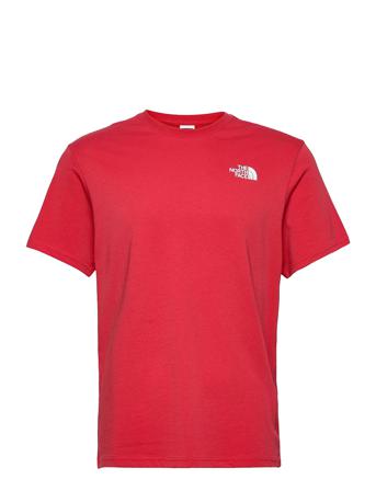 M S/S Red Box Tee T-shirts Short-sleeved Punainen The North Face