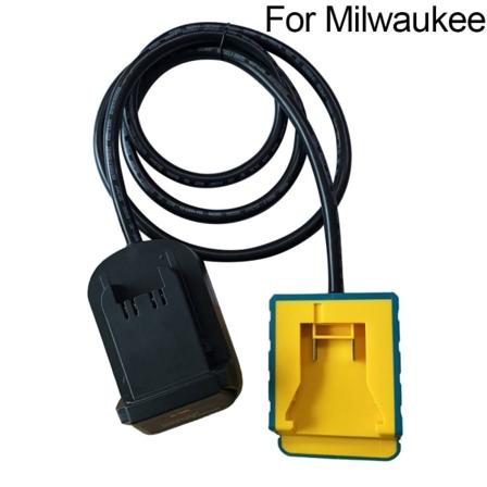 Batteriförlängningssladd Batteriadapter FÖR MILWAUKEE FÖR for Milwaukee
