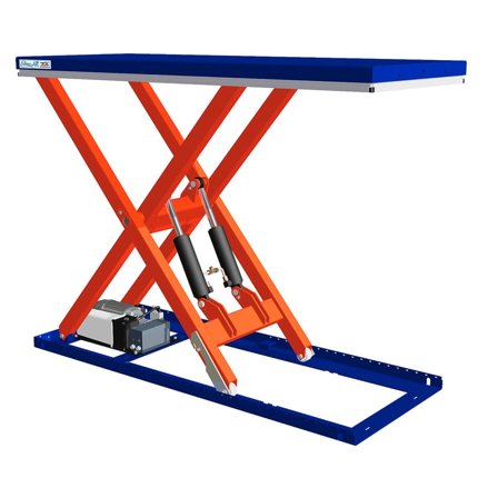 Løftebord, Enkelsaks, 2000x800 mm løftekapasitet 1000 kg løftehøyde 1300 mm