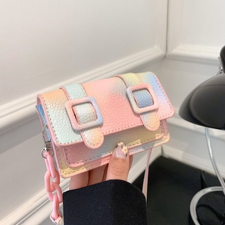 Mini Small Messenger Bag Kedjeväska MULTICOLOR
