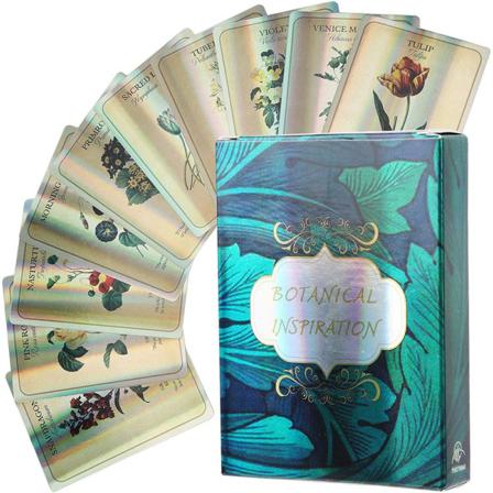 Klassiska tarotkortlekar, 44 hologramtarotkort med blixteffekt, barn vuxen zdq
