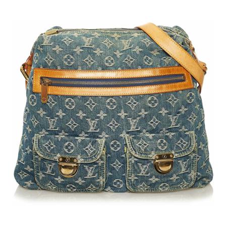 Louis Vuitton Vintage, Pre-owned Crossbody Bag Blauw, Dames, Maat:ONE Size
