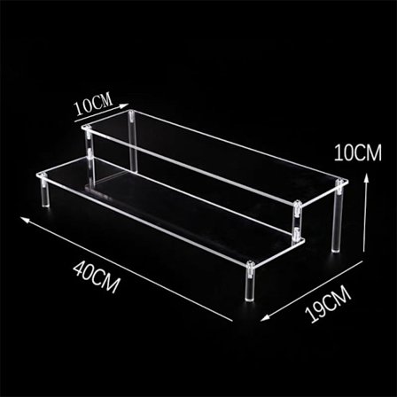 Akryl Display Stativ Figur Hylle 40X10CMTOLAGS TOLAGS