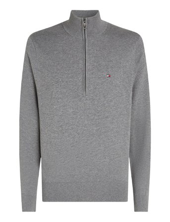 Tommy Hilfiger | Essential Cotton Zip Mock | S