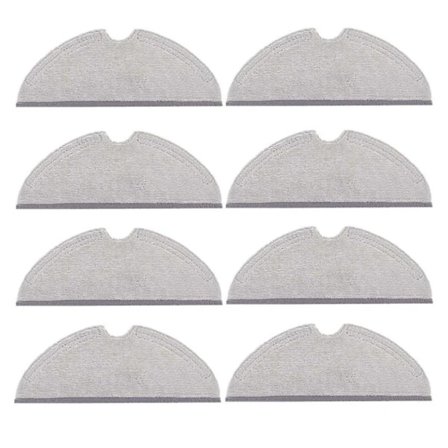 8 stk. moppetilbehør til Q7 Max / Max+ S5 Max S6 S50 S55 robotstøvsuger