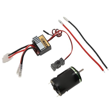 540 Børstemotor med 320A ESC Vanntett Høy Ytelse RC Elektrisk Motor for Axial Scx10 90046 45T