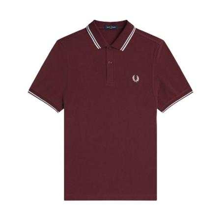 Fred Perry, Polo Shirt Rood, Heren, Maat:M