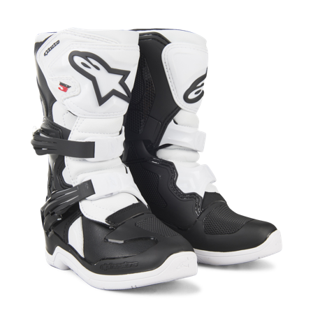 Stivali Cross Bambino Alpinestars Tech 3S Nero-Bianco 32