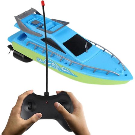 Fjernstyrt Båt for Barn og Voksne, RC Båter 2.4 Ghz Elektroniske Fjernstyrte Båter, Høyhastighets RC Racing Båt