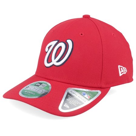 New Era - MLB Rouge adjustable Casquette - Washington Nationals MLB PR 9FORTY M-Crown Red Adjustable @ Hatstore