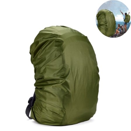 70L Vanntett Ryggsekk Regntrekk, Fjellklatring Veske Beskyttelse, Skolesekk Beskyttelse Trippel Vanntett, Anti-Skli Kryss Spenne Stropper, Ultralett, 