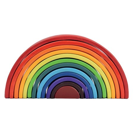 MYPAUZE Regnbågsklossar båge 12 delar - Lyreco - Skola och förskola - Lekmaterial - Bygglek, konstruktion och mosaik