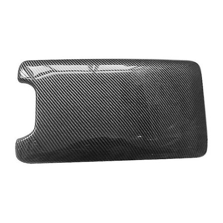 Deksel for armlene i karbonfiber til midtkonsoll i bil, dekorative klistremerker for Bz4x 2022 2023