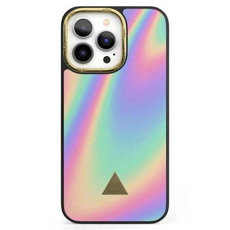 Naive iPhone 13 Pro Skal - Rainbow