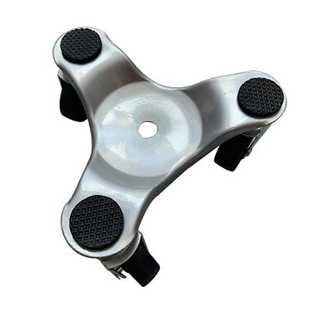 Stål Trehjulet Klaver Møbel Flyttebase 60 kg Kapacitet