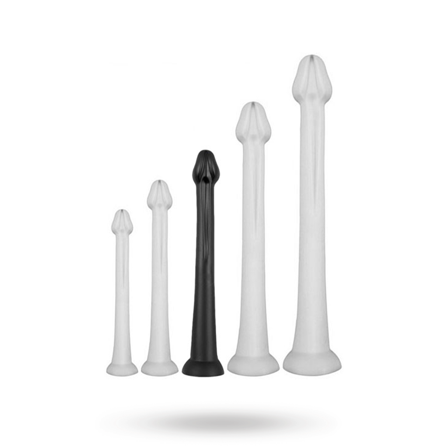 Darksil Whale Dildo Large Black 42 cm - Vuxen.se - Stor butt plugg, stor dildo