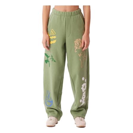 Obey, Sweatpants Zielony, Kobieta, Rozmiar: M